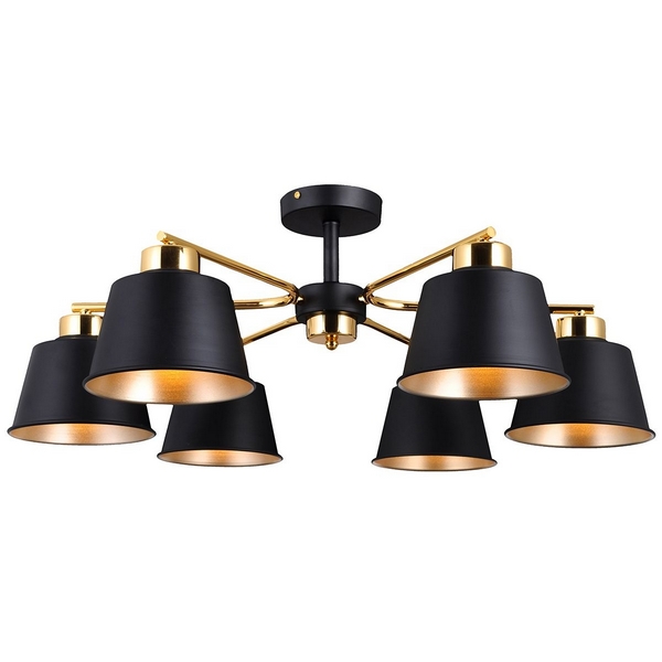 Потолочная люстра Natali Kovaltseva Graff GRAFF 75098/6C GRAY