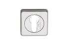 Накладка дверная с квадратным основанием под цилиндр ARCHIE SILLUR CL-C P.Chrome хром