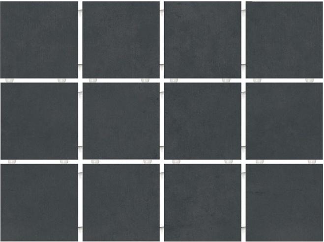 Плитка керамическая Kerama Marazzi Амальфи черный 1291 полотно 300х400 из 12 част 30х40