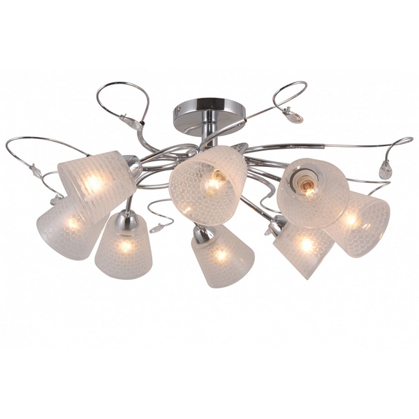 Потолочная люстра Natali Kovaltseva 76057 76057/8C CHROME