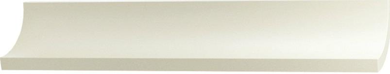 Плитка керамическая Paradyz Inwesta Gamma Biala/Bianco Profil A Glossy бордюр 19,8х0,3