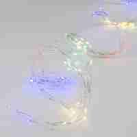 Уличная светодиодная гирлянда Uniel Лучи росы 220V разноцветный ULD-E0200-200/STA Multi IP44 UL-00007284