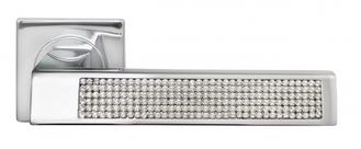 Ручка дверная межкомнатная Morelli Luxury Diamond DC-4-S CRO хром