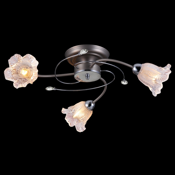 Потолочная люстра Natali Kovaltseva 11449 11449/3C NICKEL, CHROME