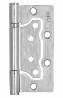 Петля дверная накладная без врезки (бабочка) Punto 200-2B 100x2,5 SC мат. хром