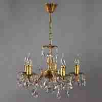 Подвесная люстра Ambiente Benisa 2226/5 AB Tear Drop