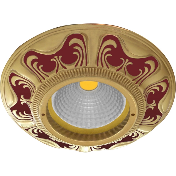 Светильник точечный Fede Smalto Italiano FD1006ROEN