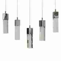 Подвесной светодиодный светильник Kink Light Аква 08510-5AS(4000К)