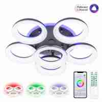 Потолочная светодиодная люстра Citilux Паркер Смарт CL225A165E