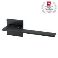 Комплект на 3 двери - Ручка дверная межкомнатная Armadillo MIRAGE USS BL-26 черный