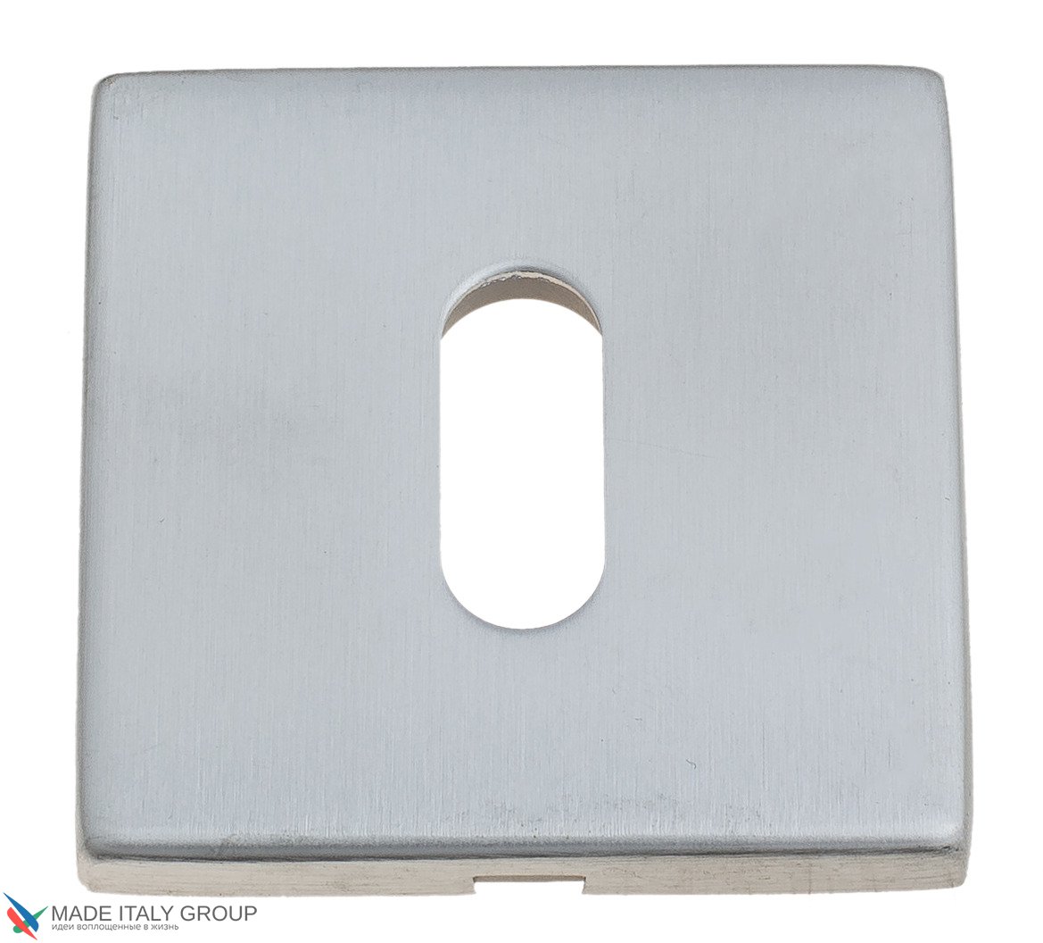 Накладка дверная под ключ буратино Venezia KEY-1 FSS матовый хром (2шт.)
