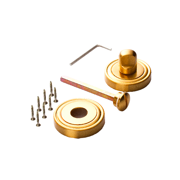 Завертка к ручкам RENZ INBK 16 SG латунь матовая