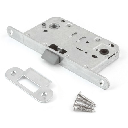 Замок дверной сантехнический пластиковый язычек Apecs 5300-P-WC-CR хром