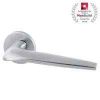 Комплект на 4 двери - Ручки дверные межкомнатные Armadillo TWIN URS MWSC-33 Итальянский тисненый