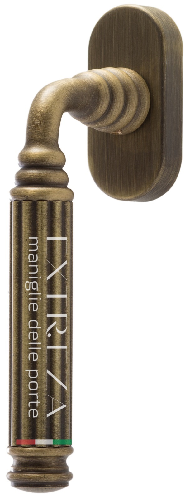 Оконная ручка Extreza BENITO (Бенито) 307 HW матовая бронза F03