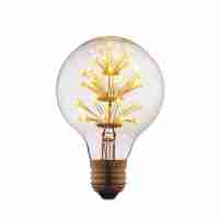 Лампа светодиодная филаментная E27 3W прозрачная G8047LED