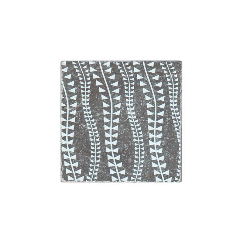 Керамогранит Stone4Home Турецкий Мрамор Black Marble Motif №4 декор 10х10