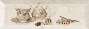 Плитка керамическая Monopole Bonjour Tea Marfil декор 10х30