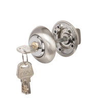 Завертка сантехническая Ajax (Аякс) с фиксацией ключом BK6.FIX.JR SN-3 мат.никель