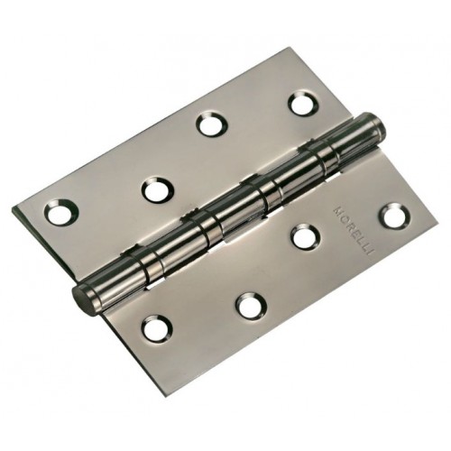 Петля дверная универсальная стальная с 4-мя подшипниками Morelli MS 100X70X2.5-4BB BN черный никель