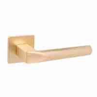 Комплект на 3 двери - Ручка Fuaro (Фуаро) раздельная K.SL52.PRIZMA (PRIZMA SL) SSG-39 сатинированное золото