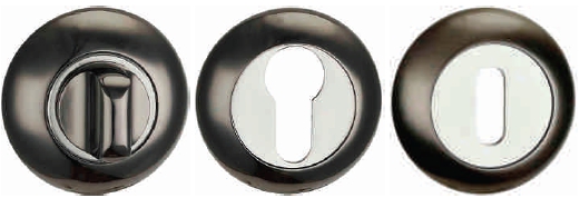 Завертка к ручкам RENZ INBK 08 MSN никель супер матовый