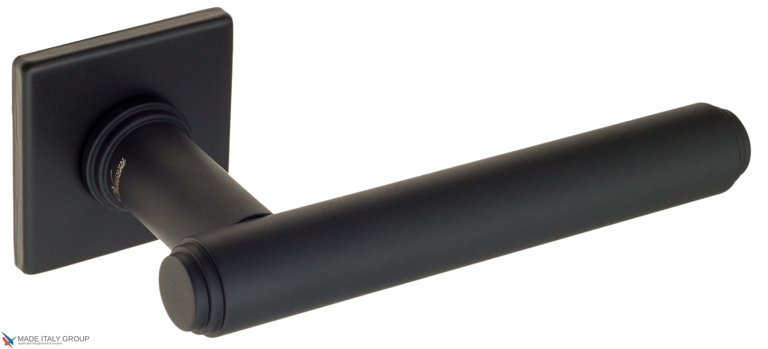 Дверная ручка Venezia "EXA" FSS черный