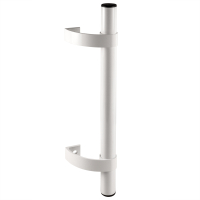 Ручка Punto (Пунто) дверная офисная PH31/500.02 500мм RAL9016 белый