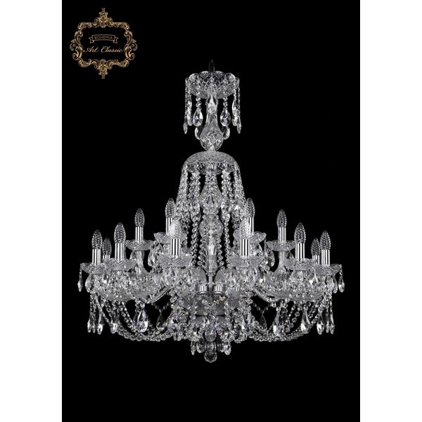 Люстра подвесная Art Classic 11.21.12+6.300.XL-95.Cr.Sp
