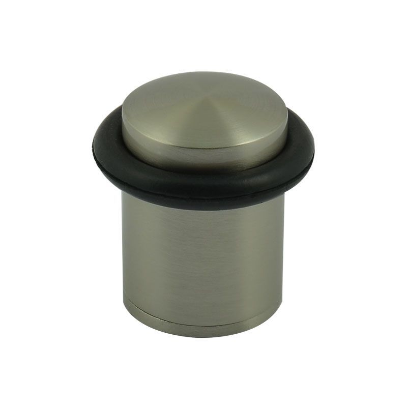 Ограничитель дверной напольный НОРА-М 101 никель матовый