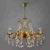 Подвесная люстра Ambiente Granada 2118/8 AB New Leaf