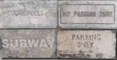 Керамогранит Cir New York Road Signs Mix Soho напольная 10х20