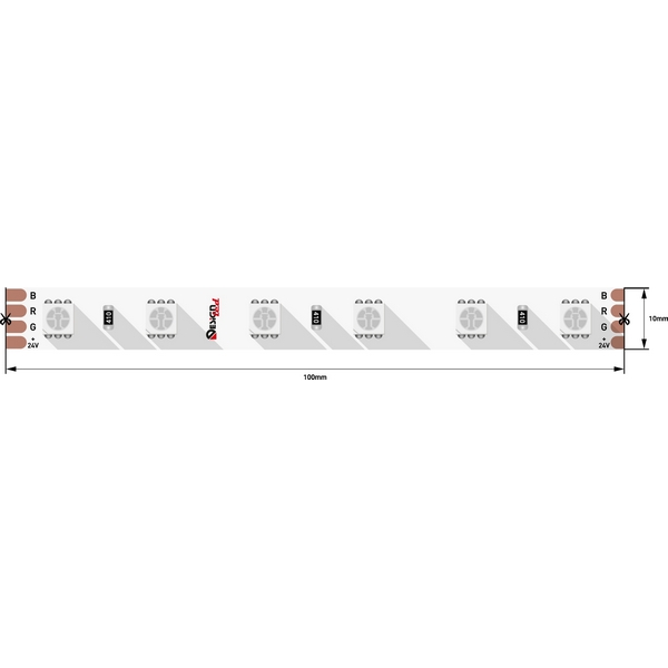Светодиодная лента DesignLed LUX DSG560-24-RGB-33
