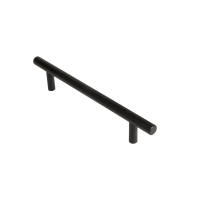 Ручка-скоба Ajax (Аякс) мебельная MB-H-005-128 мм BL черный