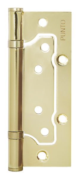 Петля универсальная без врезки Punto 200-2B 125x2,5 PB латунь