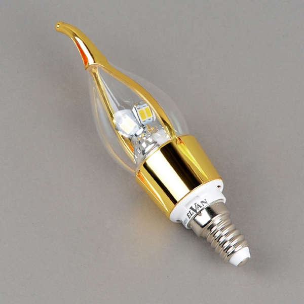 Лампочка светодиодная Elvan E14-5W-3000K-DimQ100A-G