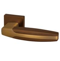 Комплект на 2 двери - Ручка дверная межкомнатная Armadillo Urban ARC USQ2 BB/SBB/BB- 17 коричневая бронза
