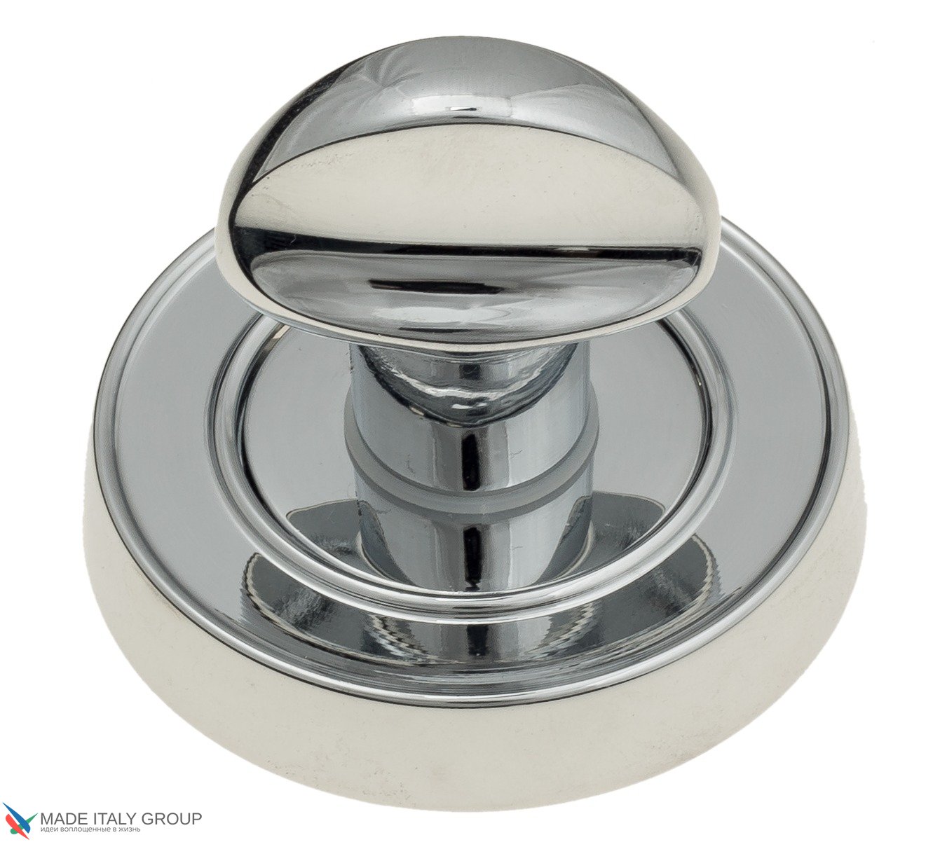 Фиксатор поворотный Venezia WC-2 D6 полированный хром