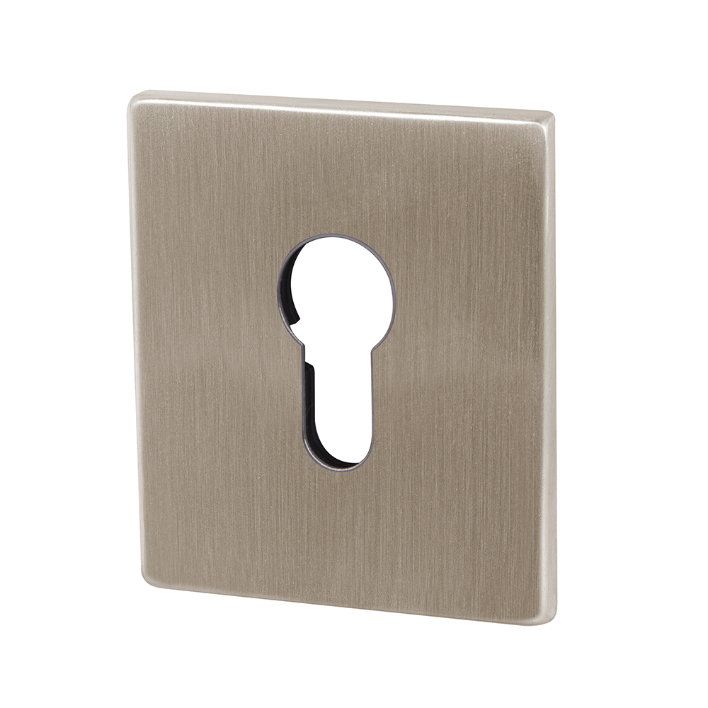 Накладка декоративная Armadillo на ЦМ ET Protector/USS SN Матовый никель