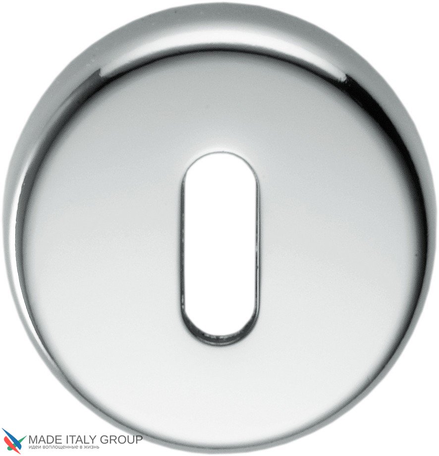 Накладка под ключ на круглом основании Colombo CD1063G-CR полированный хром