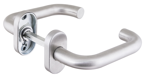 Ручка раздельная Fuaro DSS-0203P/19 (нержавейка), квадрат 8x140 мм