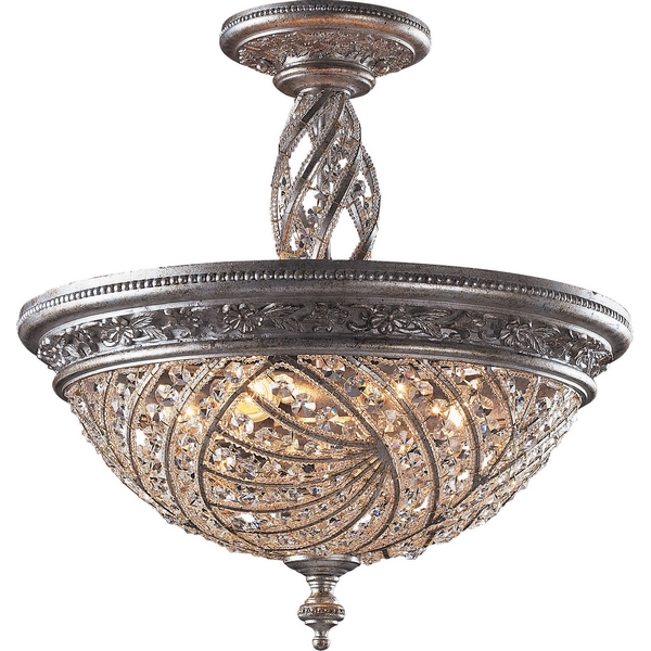 Люстра потолочная N-Light 6233/6 sunset silver