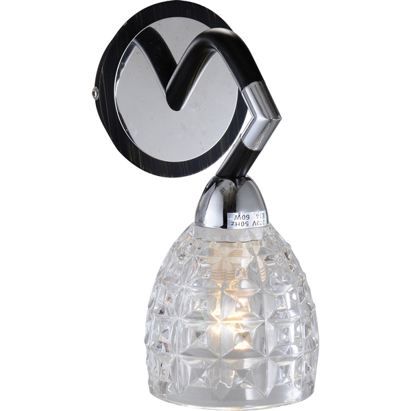 Бра N-Light 412-01-61CDW chrome + dark wengue