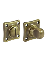 Завертка сантехническая Morelli Luxury LUX-WC-RIVA OBR, цвет - кофе