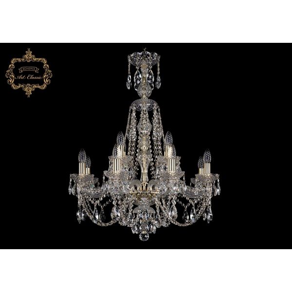 Люстра подвесная Art Classic 11.21.8+4.220.XL-82.Gd.Sp