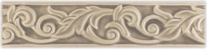 Плитка керамическая Grazia Ceramiche New Classic Festone Tortora FEN5 бордюр 6х26