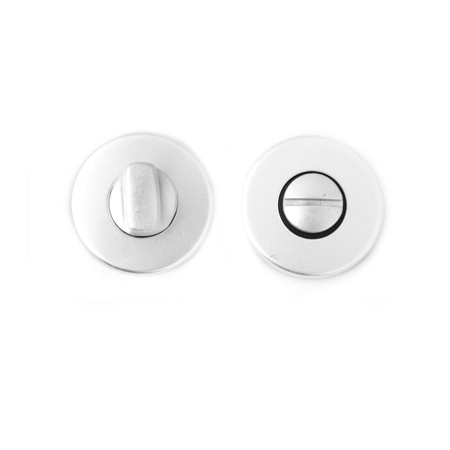 Завертка дверная сантехническая Vanger WC-1601-P-CRS матовый алюминий