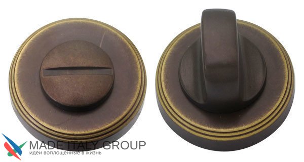 Фиксатор поворотный на круглом основании COLOMBO CD79BZG6-BR матовая бронза