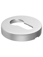 Накладка на евроцилиндр Morelli Luxury LUX-KH-R6 CSA, цвет - матовый хром