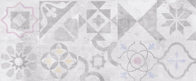 Плитка керамическая Modus Keramika Cement Fortezza Decor настенная 25х60